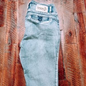 Gogo capri stonewashed jeans